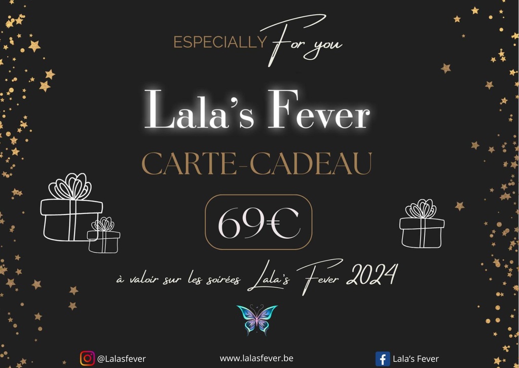 Lala's Fever - Carte Cadeau Diner-Spectacle