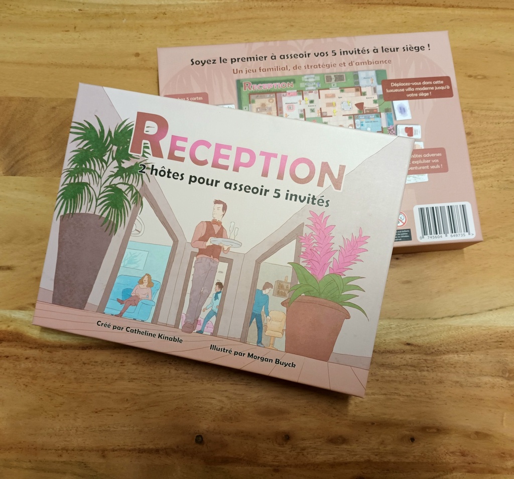 Pack 2 jeux : "Réception" & "Chef étoilé